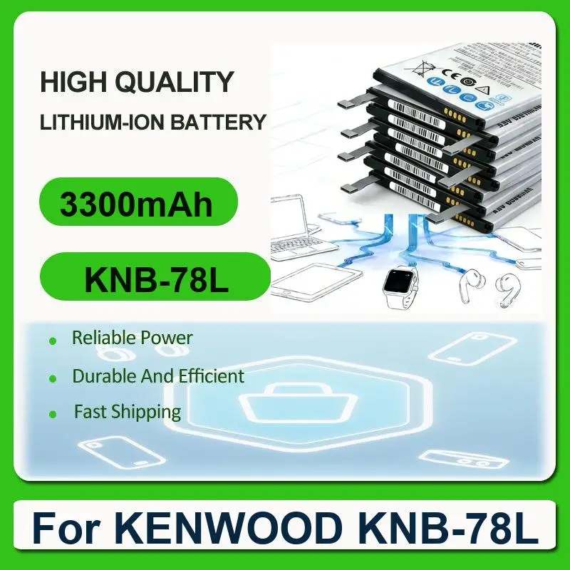 

Battery For KENWOOD KNB-78L KNB-35L KNB-57LI KNB-LS7
