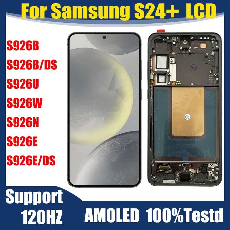67''-amoled-120hz-for-samsung-s24-lcd-display-touch-screen-s24-plus-s926b-s926b-ds-s926e-with-defects