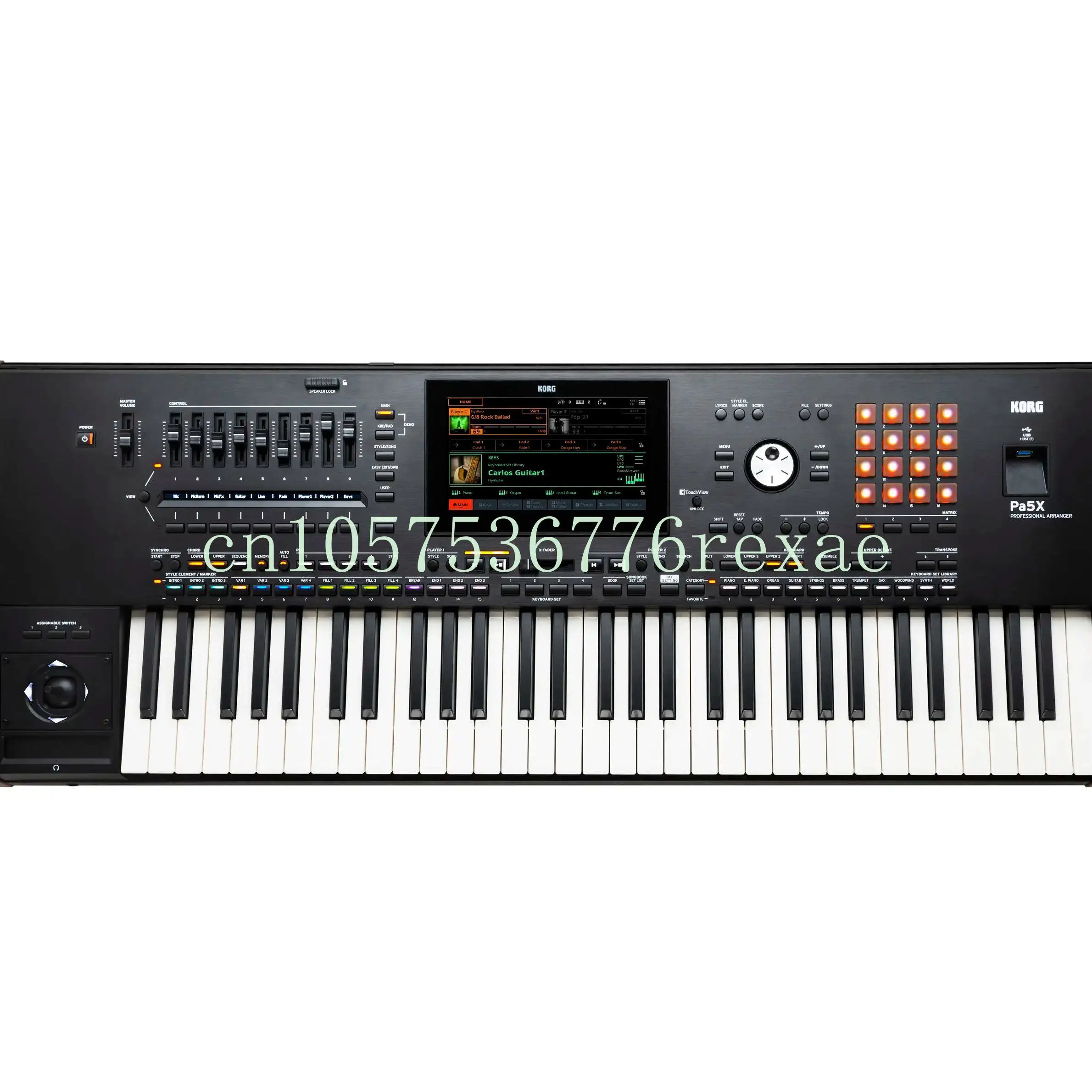 For Professional Arranger Keyboard Hot Selling Korg Pa5X-61 61-Key