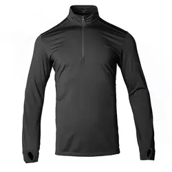 Emersongear Zip Version Breathable Warm Underwear Thermal Winter Warmth Travel Sport Outdoor Cycling Hiking Nylon Velvet Camping