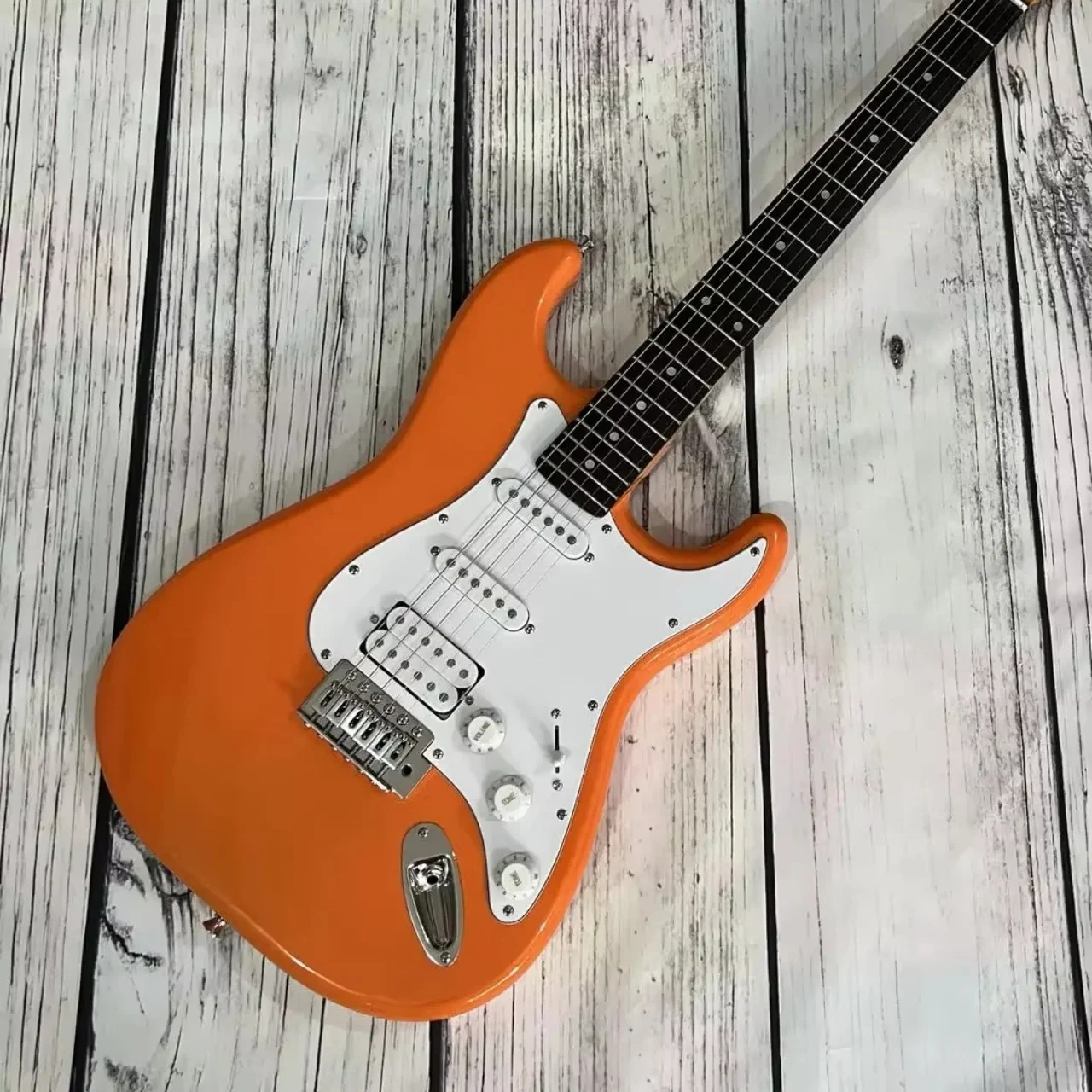 Good Sound Quality Musical Performance Various Styles of Superbly Crafted Gift ST Electric Guitars with Free Transportation