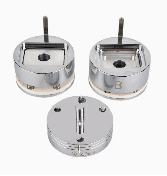 

Пресс-форма для прямоугольных именных табличек 60*40 мм, форма для изготовления прямоугольных значков своими руками, модель 2026