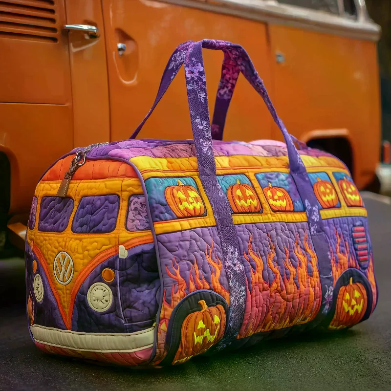 Women 3D Quilting Craft Travel Duffel Bag Fashion Sun Mountain Forest Embroidery Handbag Outdoor Camping Tote Bags Fitness Pack view 6