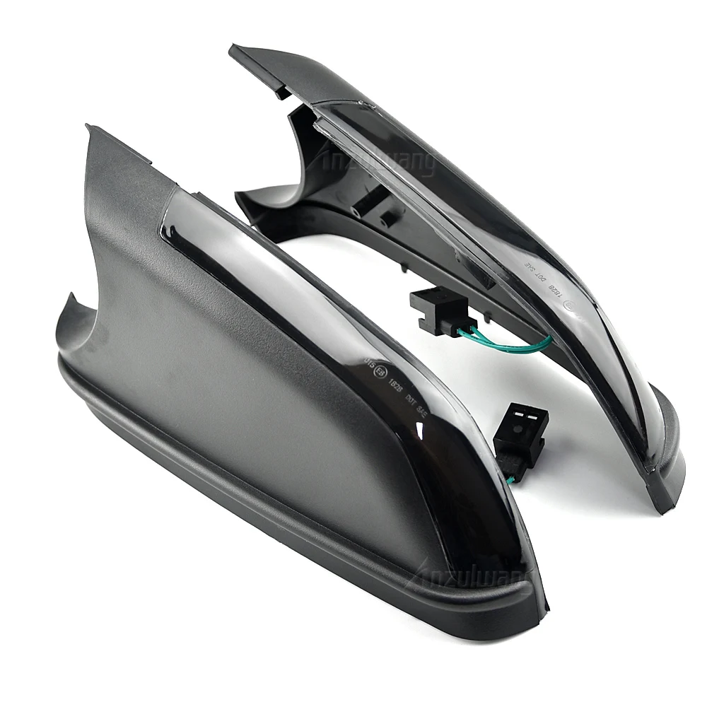 

2 pcs LED Dynamic Rearview Turn Signal Mirror Indicator Blinker Light For VW Polo mk4 FL 2005-2009 For Skoda Octavia 2004-2010