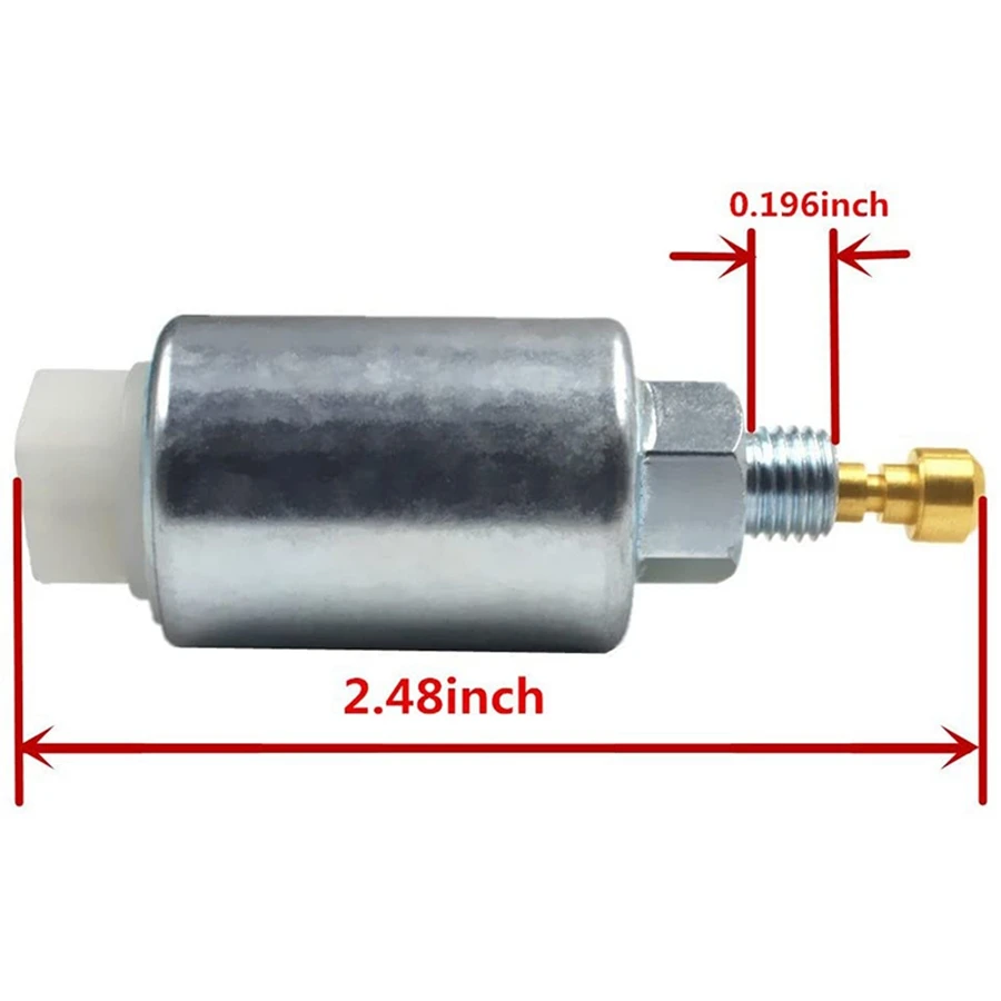 Imagem -04 - Válvula Solenóide de Combustível para Briggs & Stratton Carb Acessórios Cortador de Grama 699915 695423 699878 794572 796109