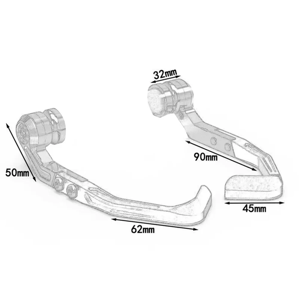 high quality handlebars For CFMOTO 675SR-R hand brakes cow horn protection bow protection anti fall modification accessories