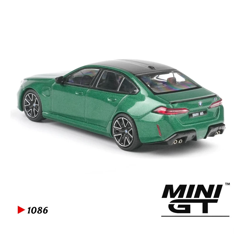 MINIGT Modelo de Coche de Aleación a Escala 1/64, Simulación de Coche M5 (G90) Coupé, Exhibición Estática, Juguete Coleccionable, Regalo, Recuerdo, Decoración