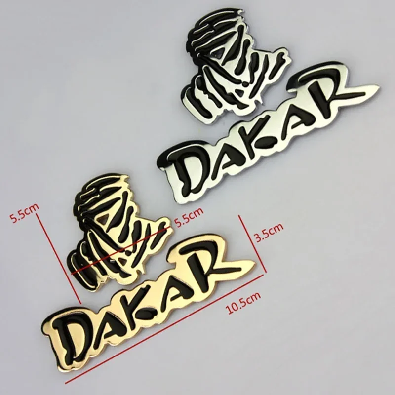 Image of Auto 3D Metall-Aufkleber Dakar Emblem Abzeichen Fenster Karosserie Heckstoßstange Kofferraum Für Jeep Rally Offroad SUV Pickup 4X4 Auto-Zubehör