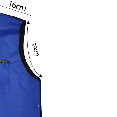 0.35mmPb Dental X-ray Lead Apron Short Radiation Protection Lead Vest with Lead Collar & Lead Cap Medical Protective Apparel