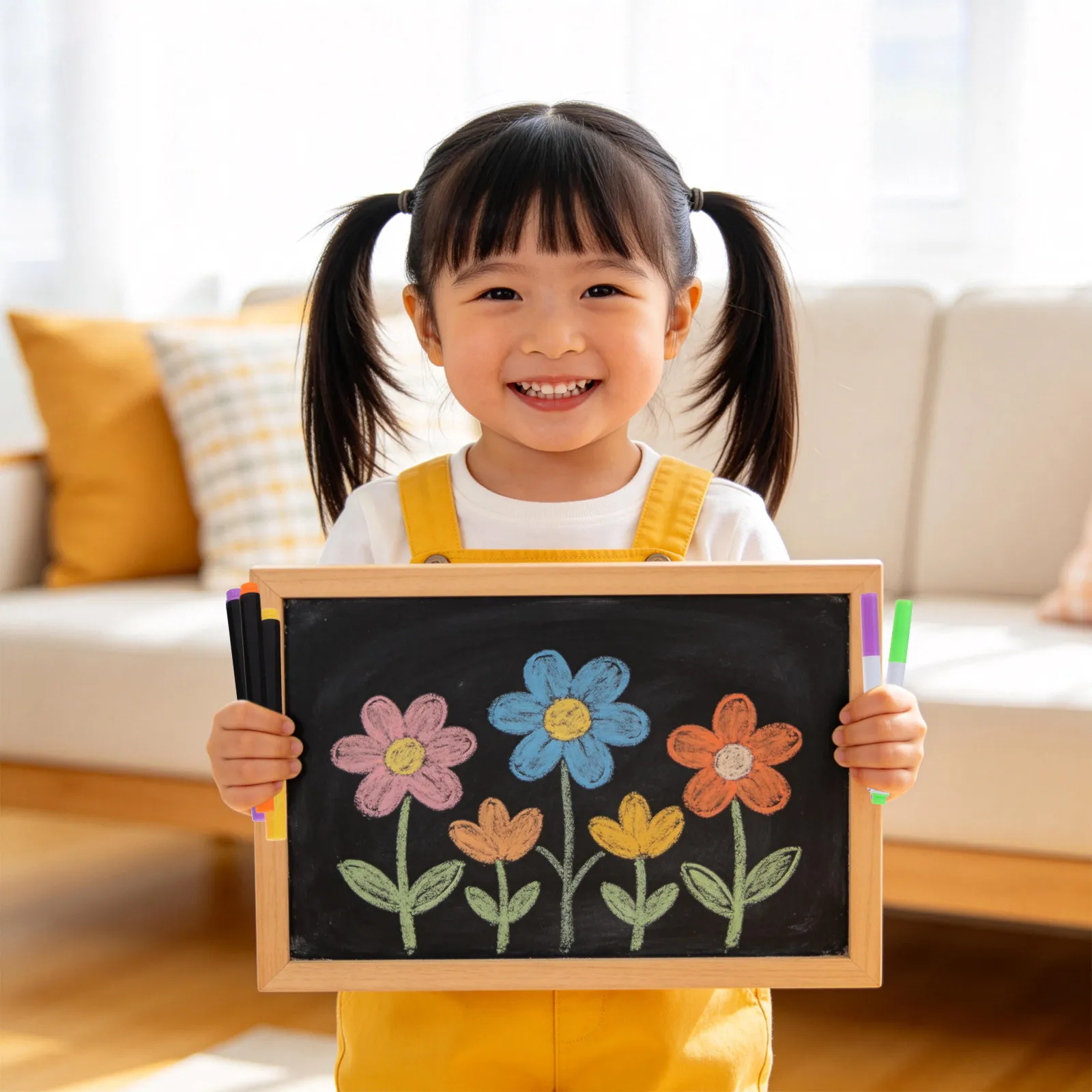 

Набор из 24 неоновых жидких меловых маркеров: стираемые, быстросохнущие, яркие цвета, для досок, белых досок, окон, офиса