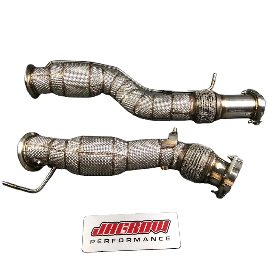 

Выхлопная труба для BMW X3M X4M S58, выхлопная труба с теплозащитным экраном