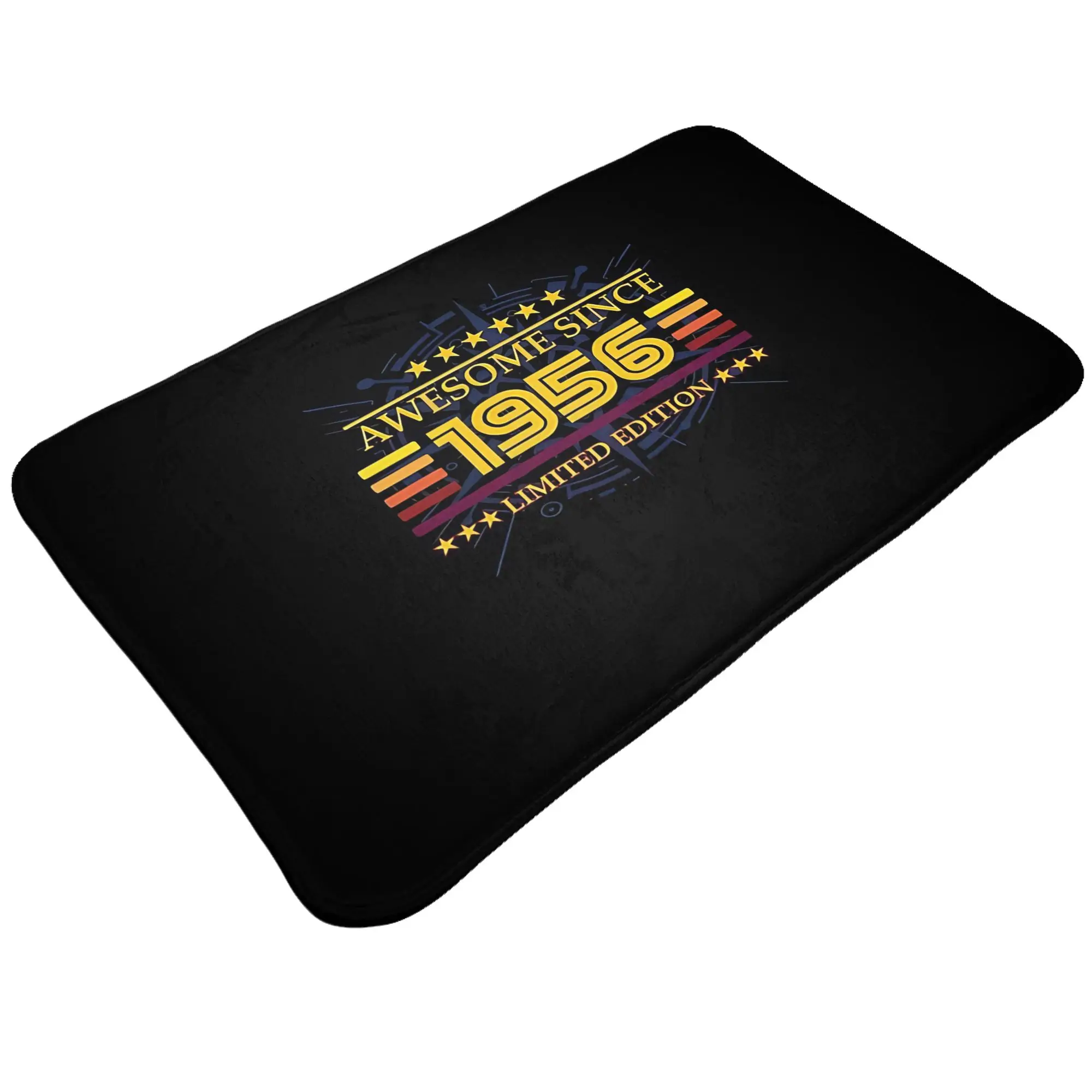 Awesome since 1956 Limited Edition  Decorations Bathroom Mat 70th Birthday Doormat Kitchen Carpet Outdoor Rug Home Decoration