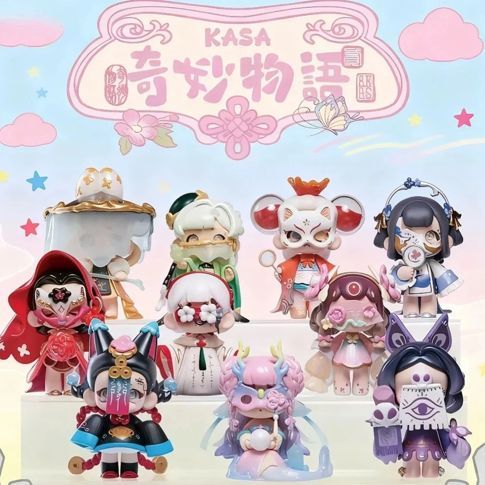 

New Genuine Kasa V2 Blind Box Tales Of The Strange Series Mystery Box Toy Kasa Anime Figure Cute Desktop Ornament Toy Dolls Gift
