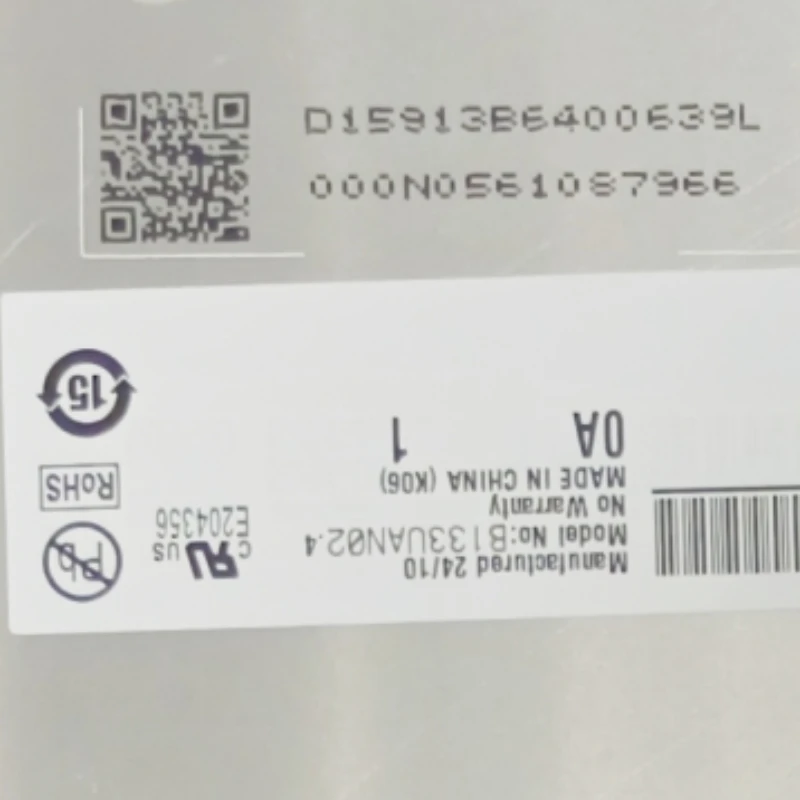 

B133UAN02.4 ЖК-экран ноутбука 13,3 дюйма 1920X1200 Сменная панель матрицы