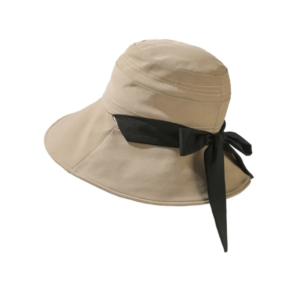 

New Design Breathable Wide Brim Sun Hat UV Protection Packable Outdoor Hat Foldable Polyester Bucket Cap