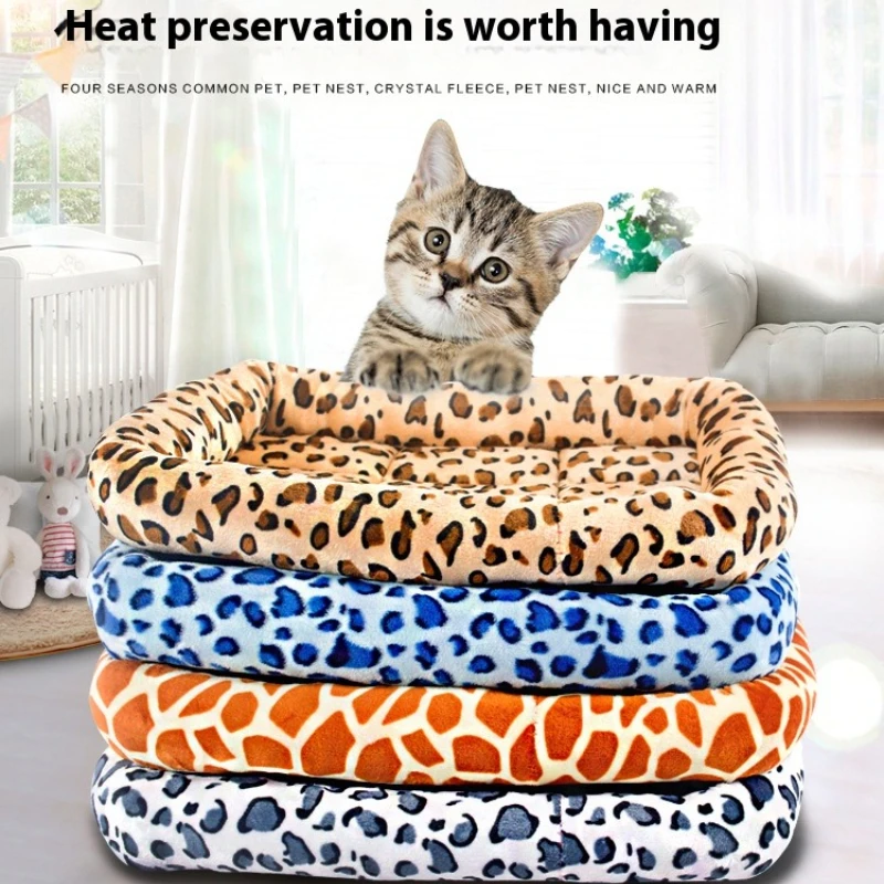 

Soft Kennel Mat for Dogs & Cats – Plush Cotton Pad for Cages, Beds & Carriers