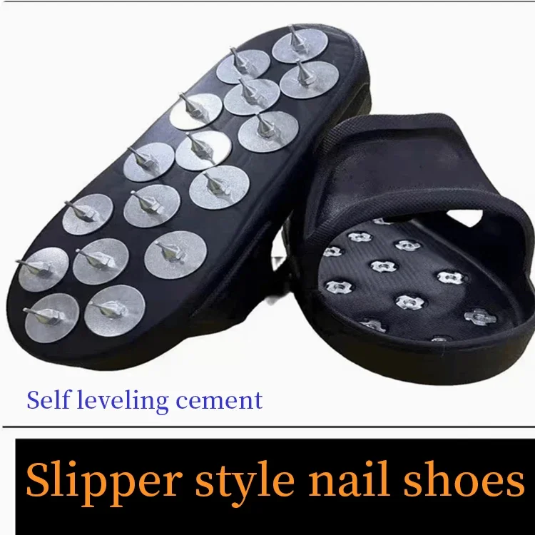 Low Maintenance Cost Fully Assembled Epoxy Shoes Short Spikes Perfect For Epoxy Floor