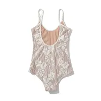 Sexy See Through Lace With Lining Backless Spaghetti Strap Bodysuit Woman Sling Tight Short Jumpsuit Slim Fit Rompers Playsuits - Image 6