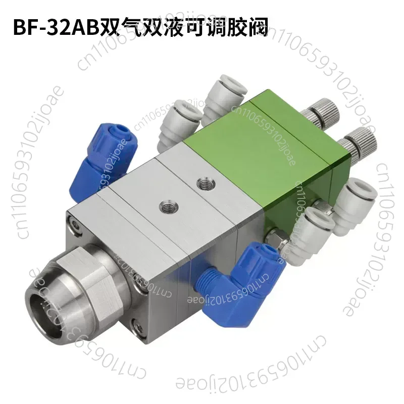 BF-32AB Single Cylinder Double Liquid Dispensing Valve Suction Type AB Double Cylinder Double Liquid Mixing Valve 1:12:1