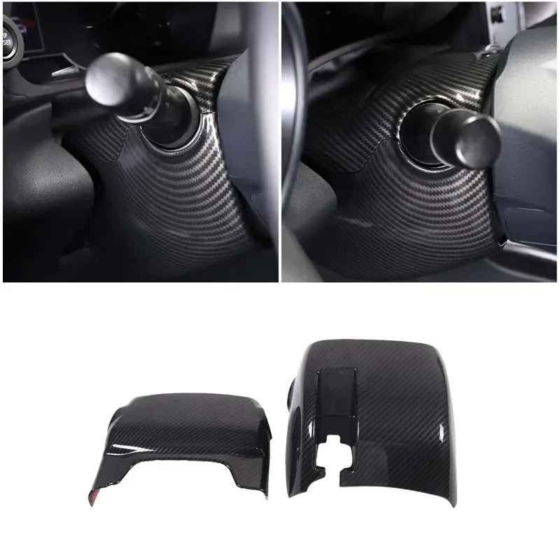 

Для Toyota 86 2022-2023 для Subaru BRZ 2022-2023 ABS автомобильный рулевой дворник колонка крышка отделка наклейка автомобильные аксессуары интерьер
