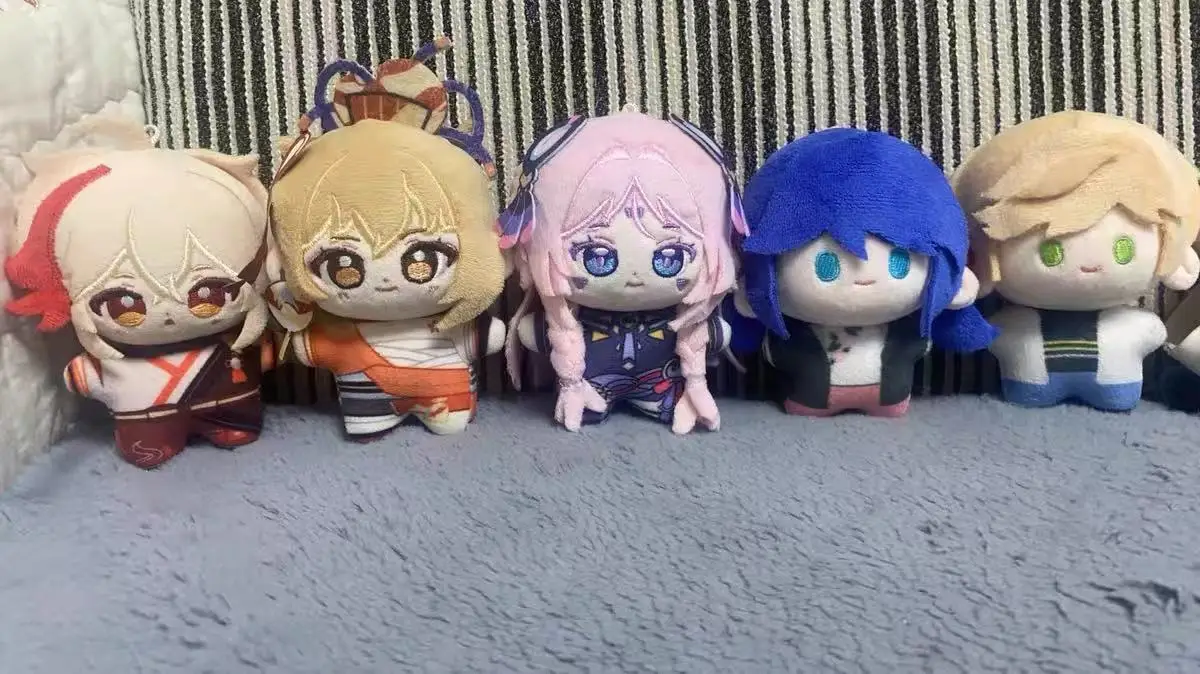 

Kaeya Tartaglia Genshin Impact Citlali Hu Tao 10cm Anime Cosplay Doll Kids Birthday Pendant Keychain