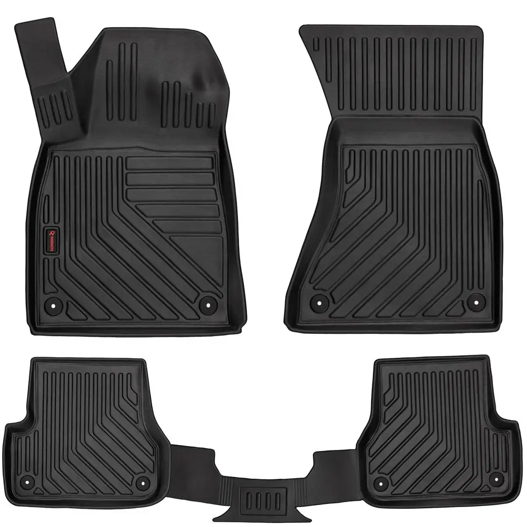 3D-rubberen matten met hoge rand, geschikt voor: Audi A6 (C7) (2011-2018)