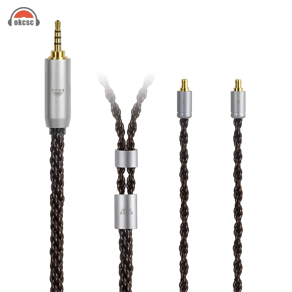 Sennheiser ie400 pro用の交換用ケーブル,コネクタ付き,ie100 ie400