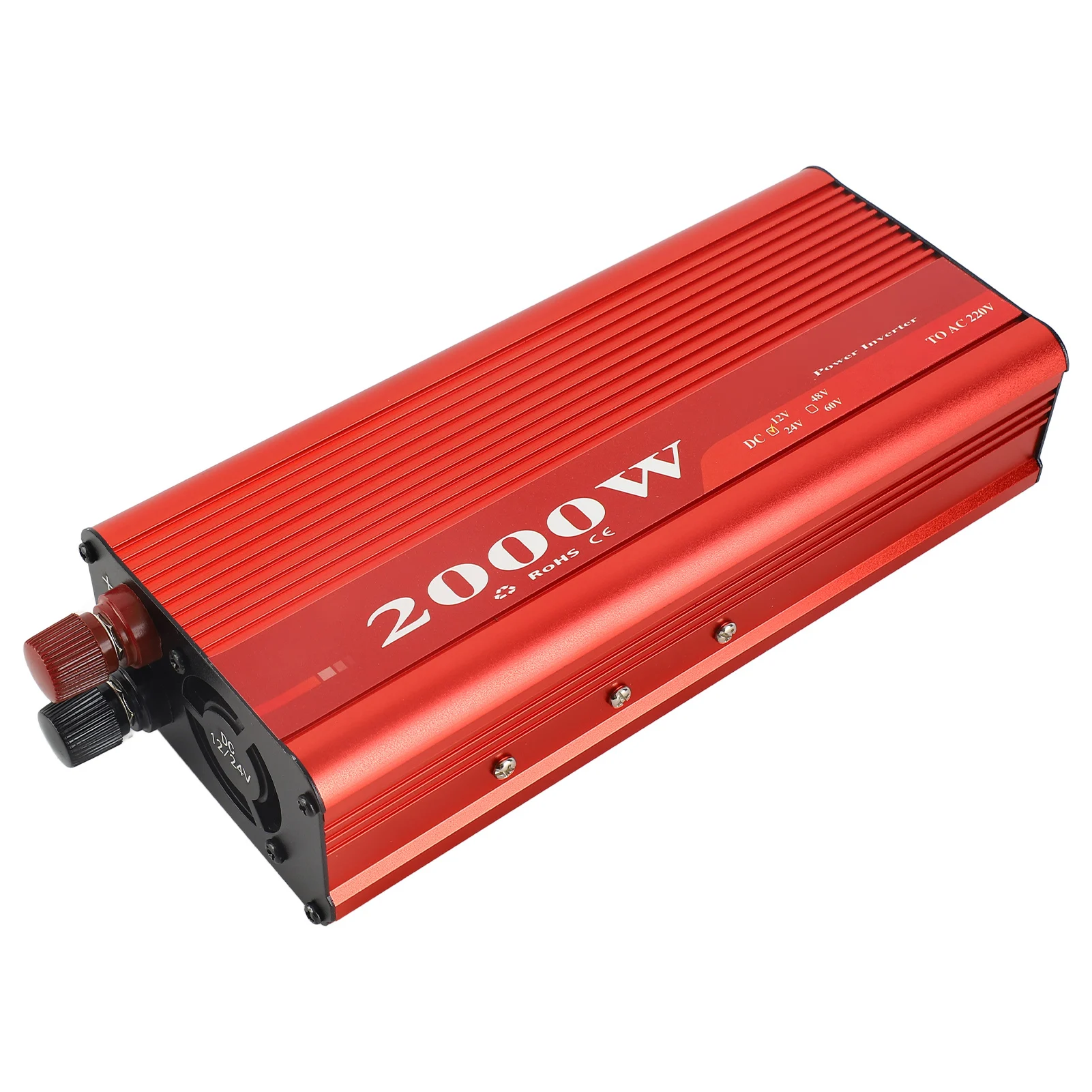 

2000W Car Power Inverter USB Charging Converter Adapter Modified Sine Wave DC 12V/24V to AC 220V