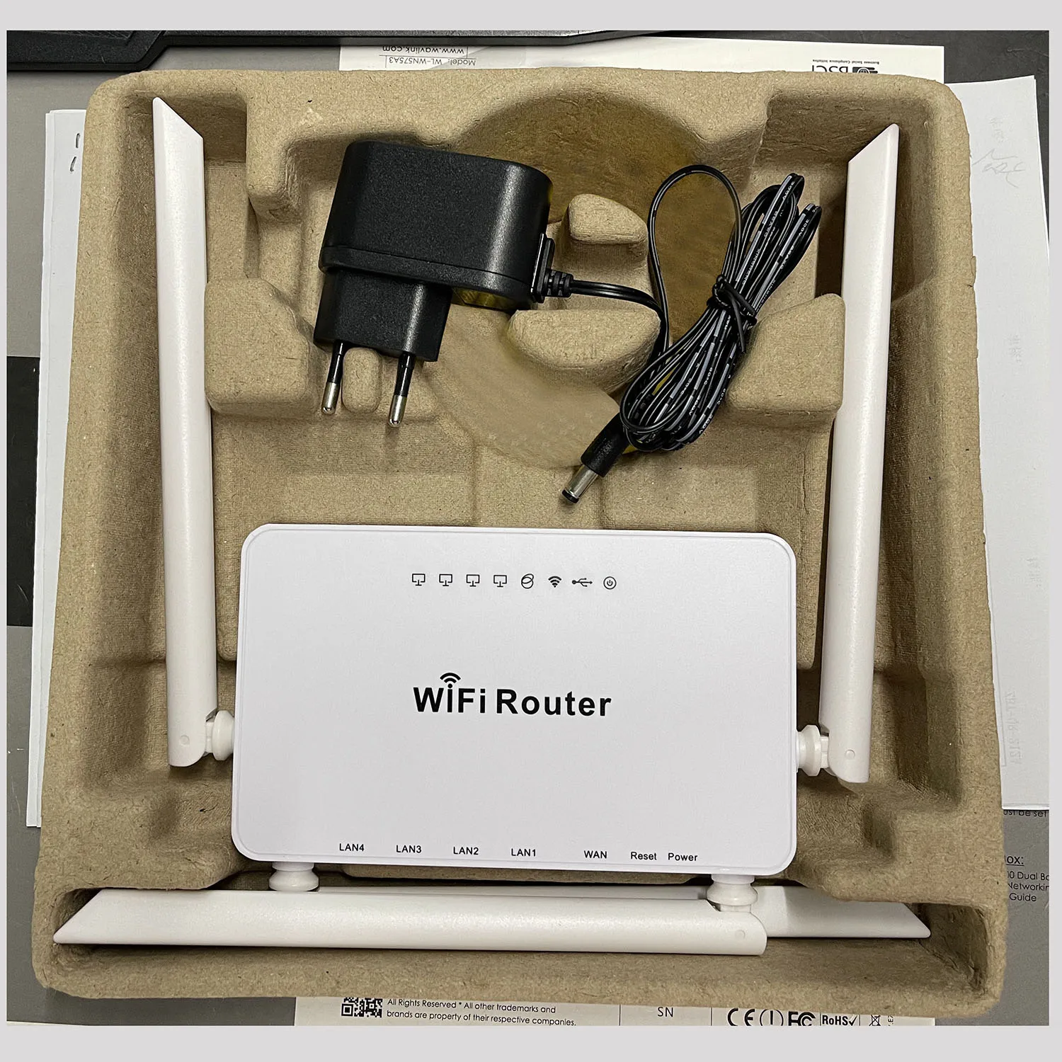 300Mbps Wireless Router 1 Wan 4 Lan Wireless Access Point Internet Wifi Router USB Modem Support E3372 OMNI 2 Russian