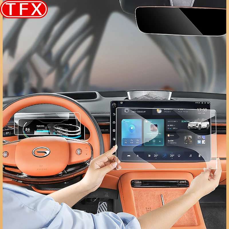 

For Trumpchi GAC S7 2025 2026 Car Styling Screen Film Central Control Navigation Tempered Glass Film Instrument Film Accessories
