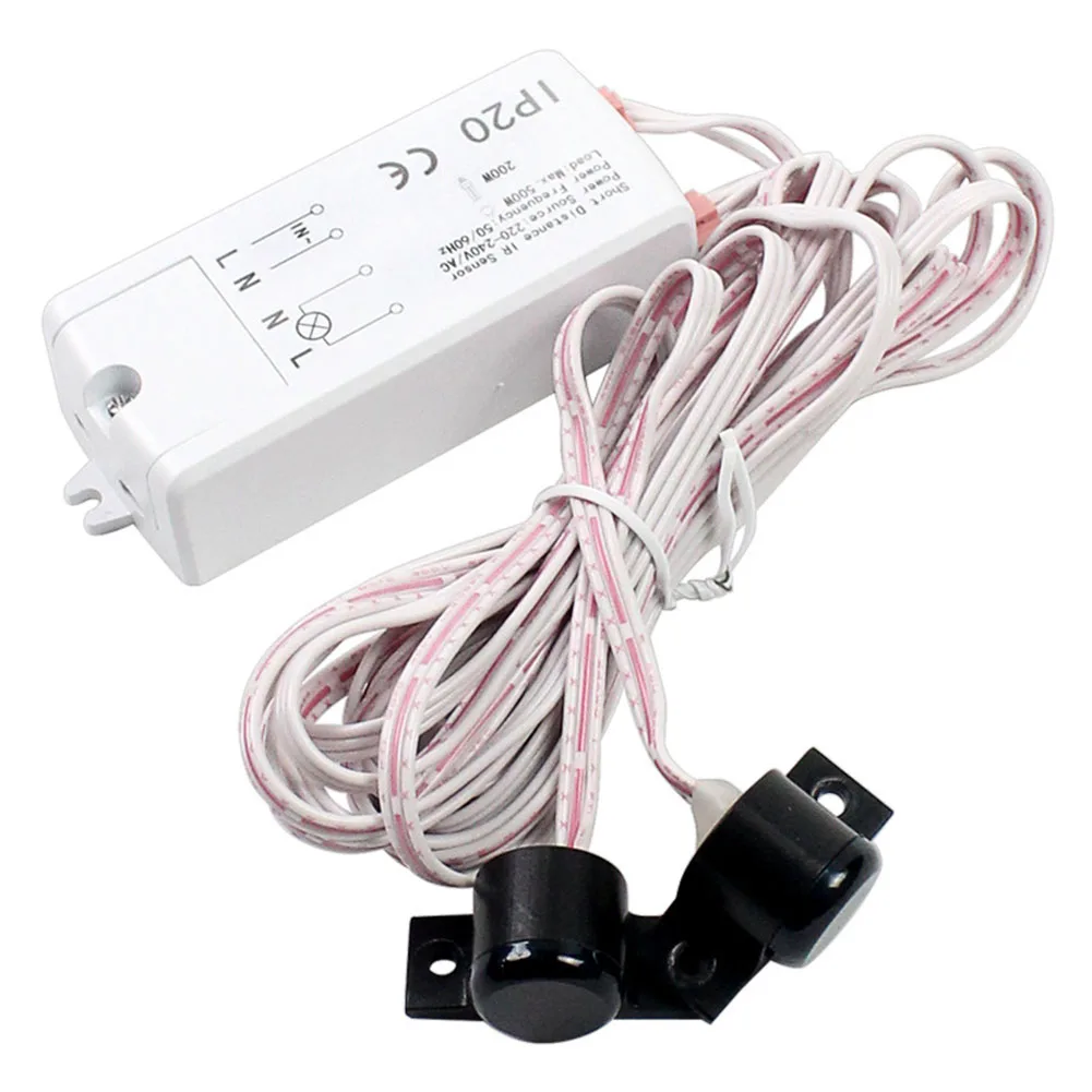 

Convenient Light Activation Dual Touch Sensor Switch Accessory Door Control Elegant White Finish For Home Decor