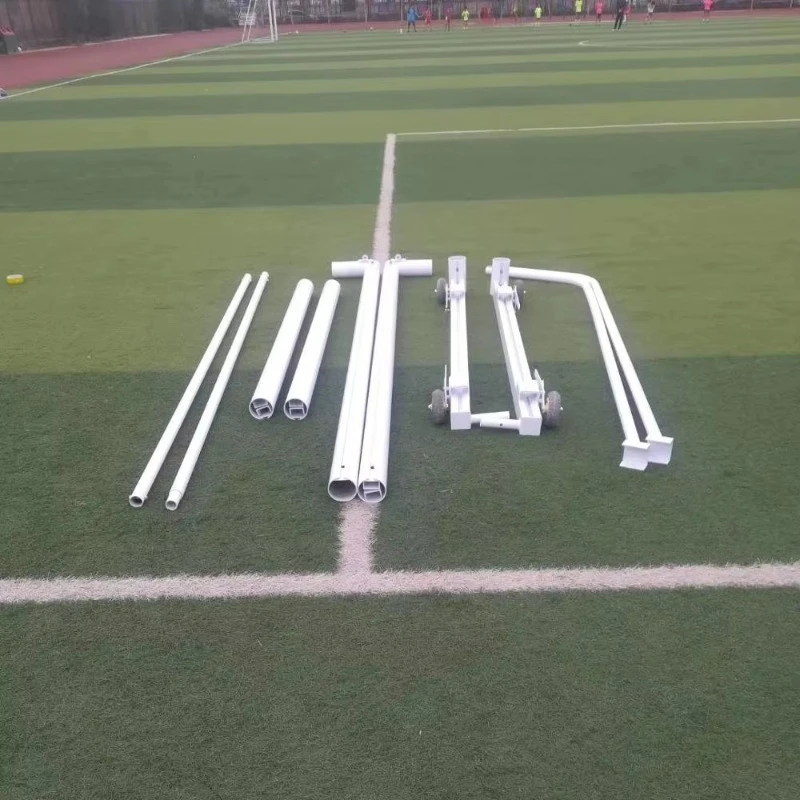 Portable 11vs 11 Football Goal Post Soccer Gate Soccer Goal Net Aluminum Alloy Full Size Soccer Goal