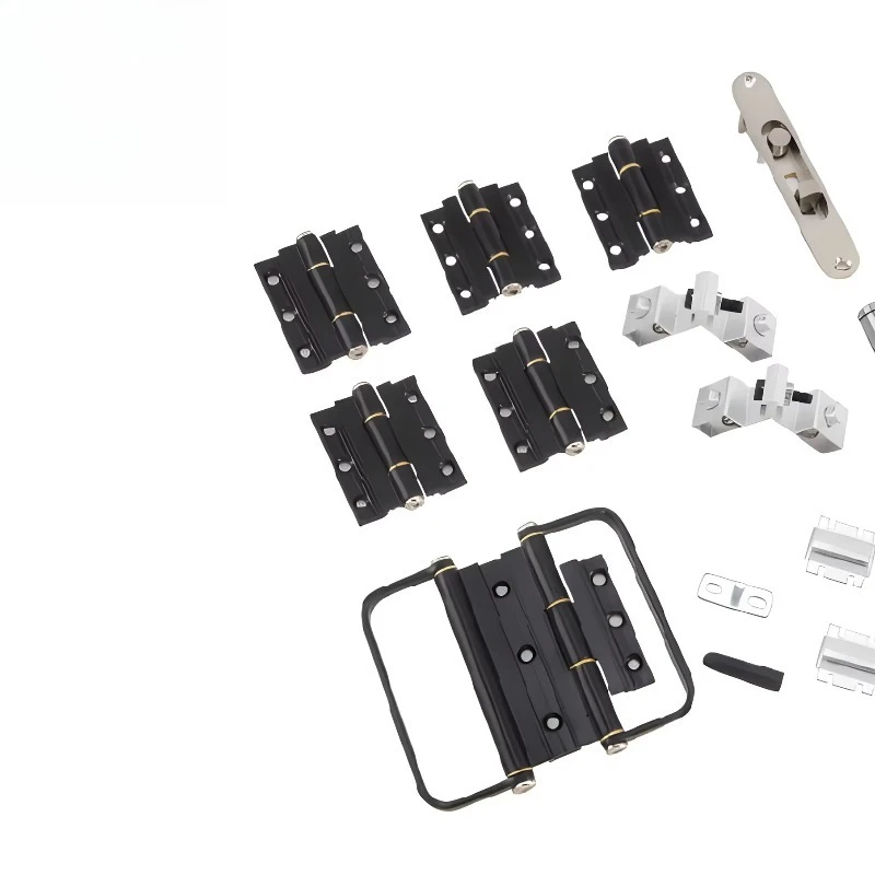 

Folding Hardware U-Slot Heavy Duty Pivot Roller Hinge Aluminum Bi-Folding Door Accessories Top Roller Folding Door Hinge