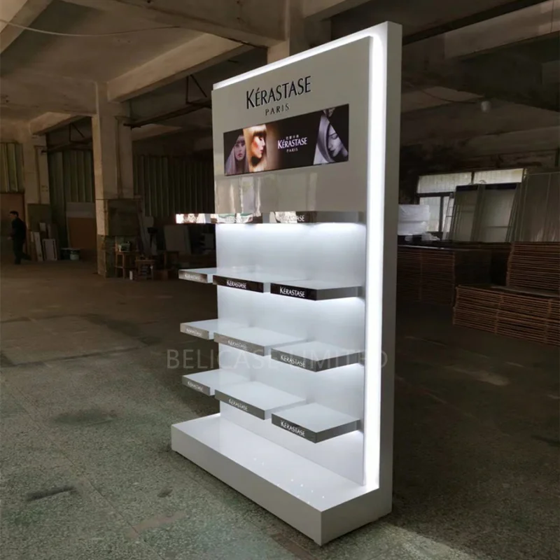 

2025customized.Good Sales And Good Quantity Glass Display Counter Lipstick Boxes Beauty Cosmetics Showcase Display