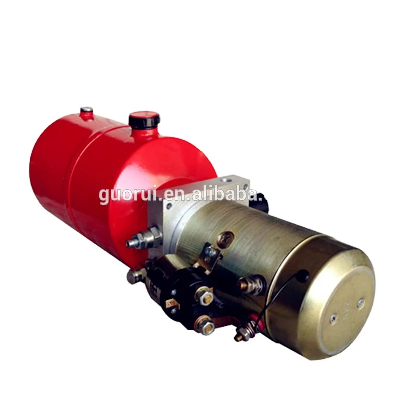 

DC 24V Small Hydraulic Solenoid Valve Double Acting Power Unit