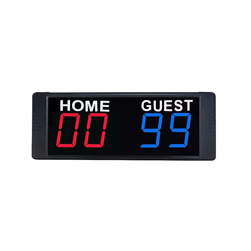 Magnetic Battery Powered Electronic Scoreboard with Remote, Portable Mini Digital LED Table Score Keeper, 1.5\