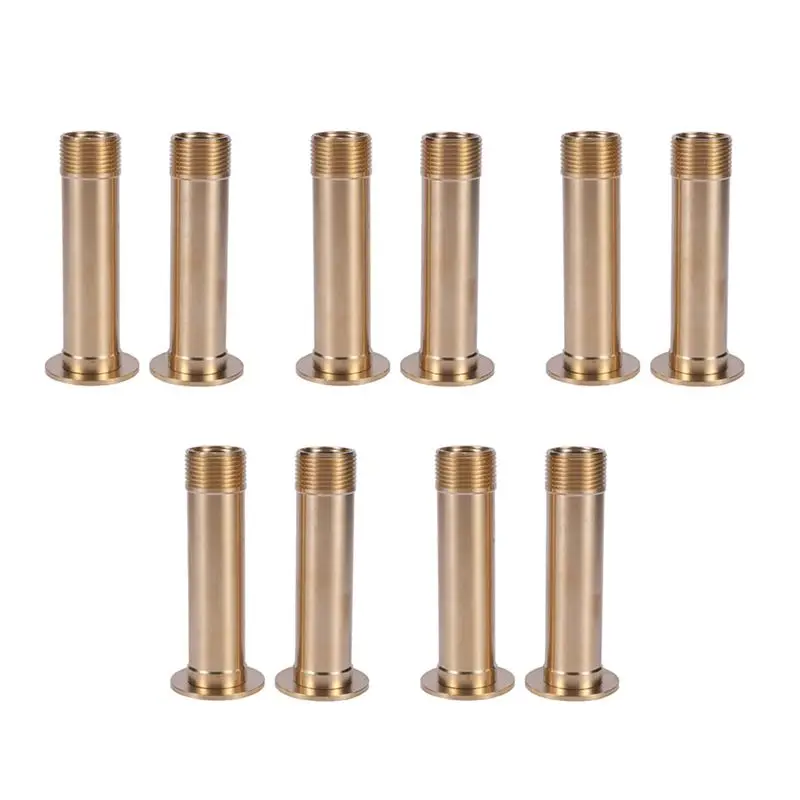 FAST-10Pcs Brass Mushroom Type Garden Landscape Fountain Nozzle Garden Pond Fountain Equipment 1/2 Inch DN15 3/4 Inch DN20