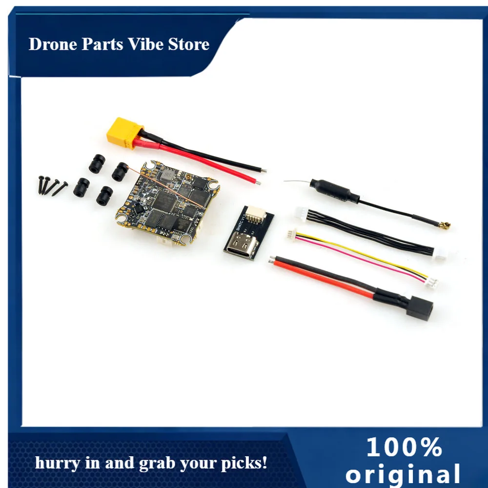 

Полетный контроллер APHAPPYMODEL X14 ELRS 5-IN-1 AIO со встроенными модулями 2.4G UART ELRS V3.0 и OPENVTX 400mW VTX / 12A ESC / OSD