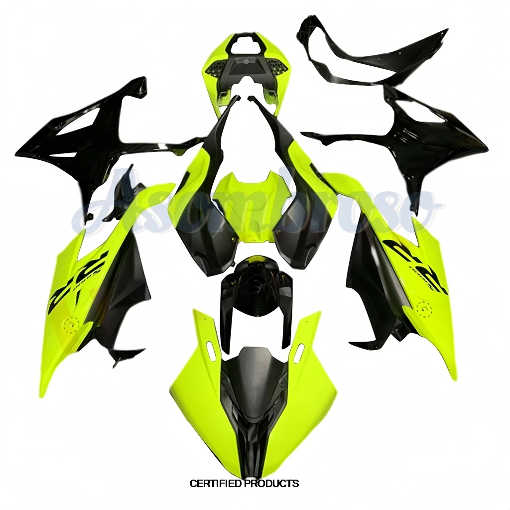 New Premium Fairing kit for BMW S1000RR 2019 2020 2021 2022 s1000 rr S1000 Fluorescent Yellow Bodywork Shell Cover