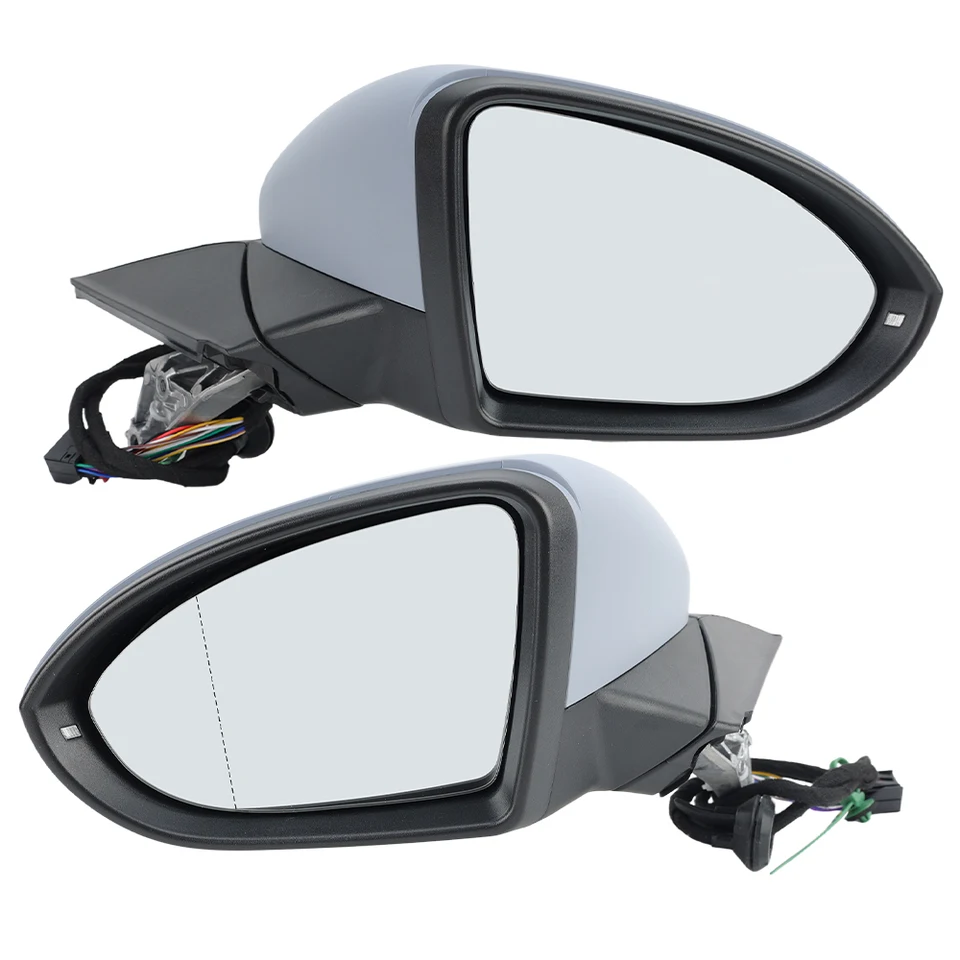 9/13pins Side Mirror Assembly for VW Golf 7 MK7 EU 2013 2014 2015