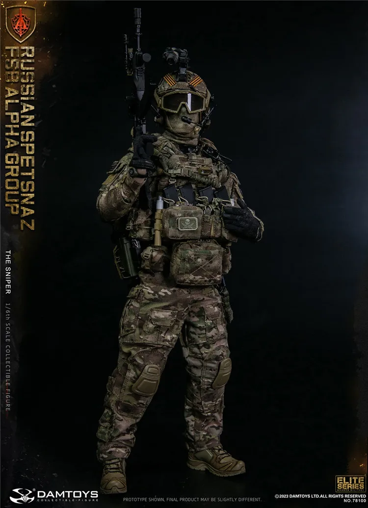 Presale DAMTOYS 78100 1/6 Scale Security Bureau ทหารชาย Sniper ชุดรุ่น 12 นิ้ว Action Figure สําหรับคอลเลกชันแฟนๆ