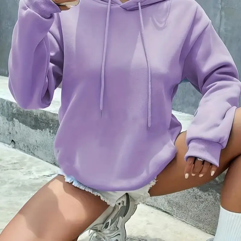 

Loose Hoodie Women's Oversized Sweatshirt Winter Fashion Casual Comfortable Streetwear Style Female Clothing