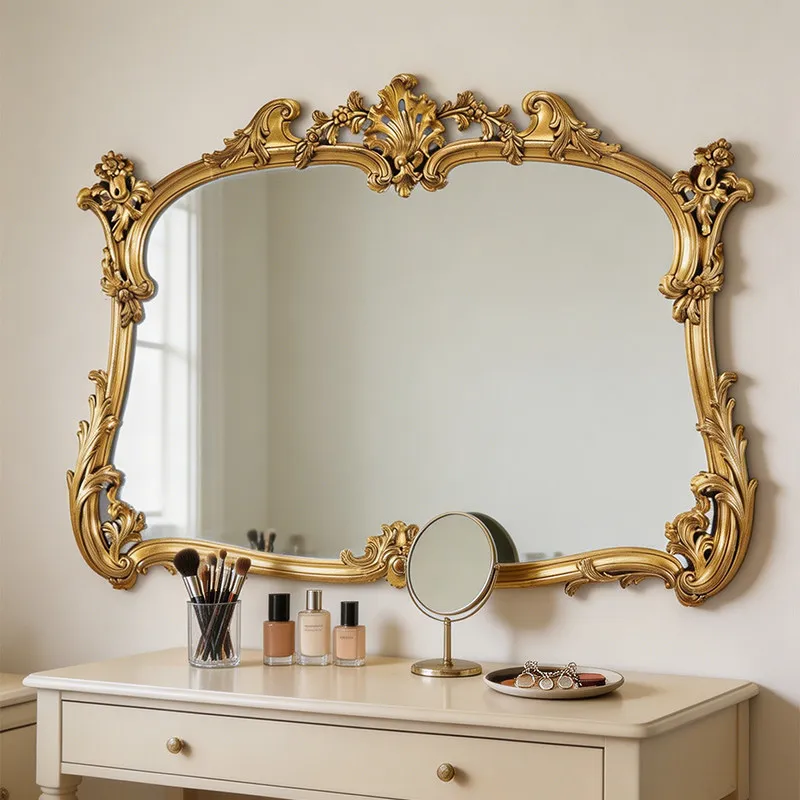 Hanging Big Mirror Funky Living Items Room Modern Funky Xenomorph Girls Bedroom Bathroom Mirror Luxury Espelhos Home Decorations