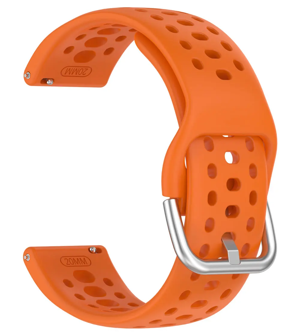 Sport Silikon Armband Für Amazfit Active 2 Original atmungsaktive Armband Intelligente Correa Amazfit Active 2 Armband zubehör – Detail 6