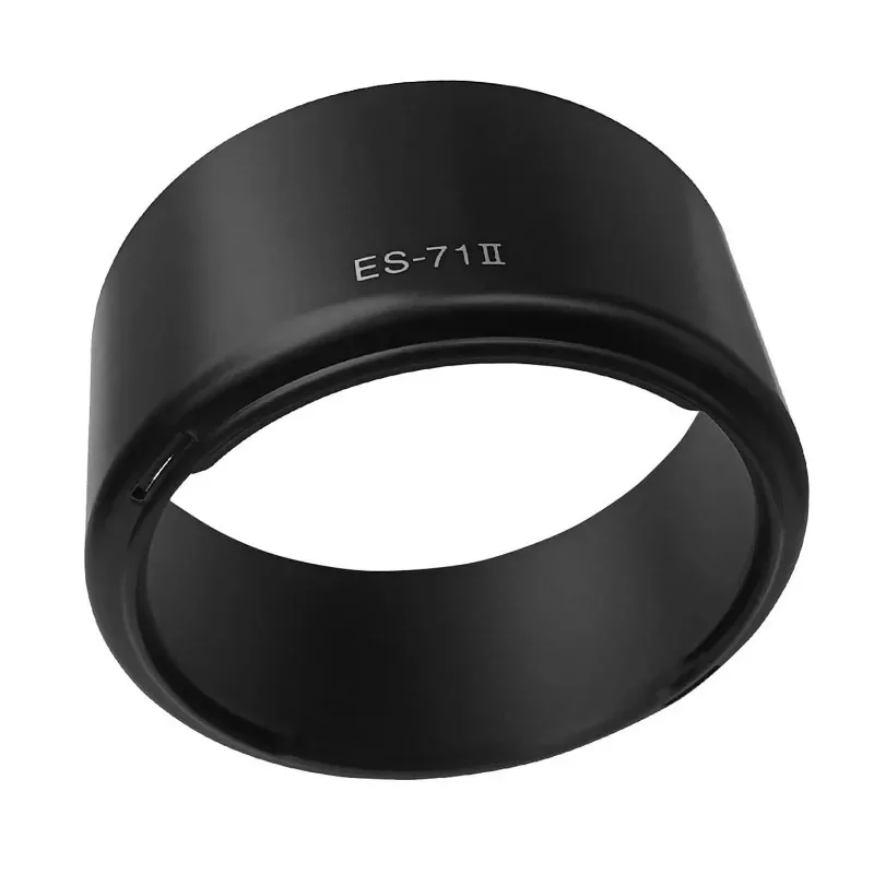 1 Pcs Lens Hood ES-71 II ES71II for Canon EF 50mm f/1.4 50 F1.4 USM / Yongnuo 50mm F1.4N Lenses