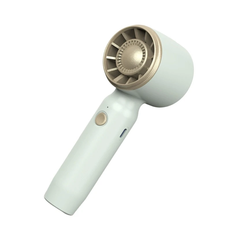 Ventilador portátil M2EE Ventilador portátil poderoso recarregável 3 velocidades Ventilador portátil pequeno