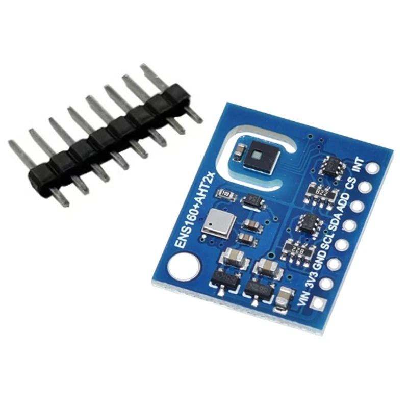 이산화탄소 CO2 ECO2 TVOC 공기질 온도 습도 센서, CCS811 교체, ENS160 + AHT21
