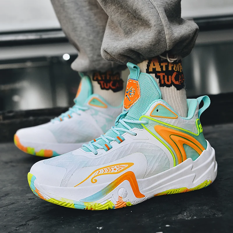 Men Basketball Shoes Women Unisex Unisex Outdoor Athletic Sneakers Breathable Trainer Light Non-slip High Quality Sports Shoes