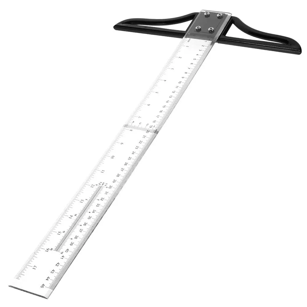 Compact Ruler Made from Acrylic ABS Material Portable Measuring Tool for Artists Students Professionals in Drafting
