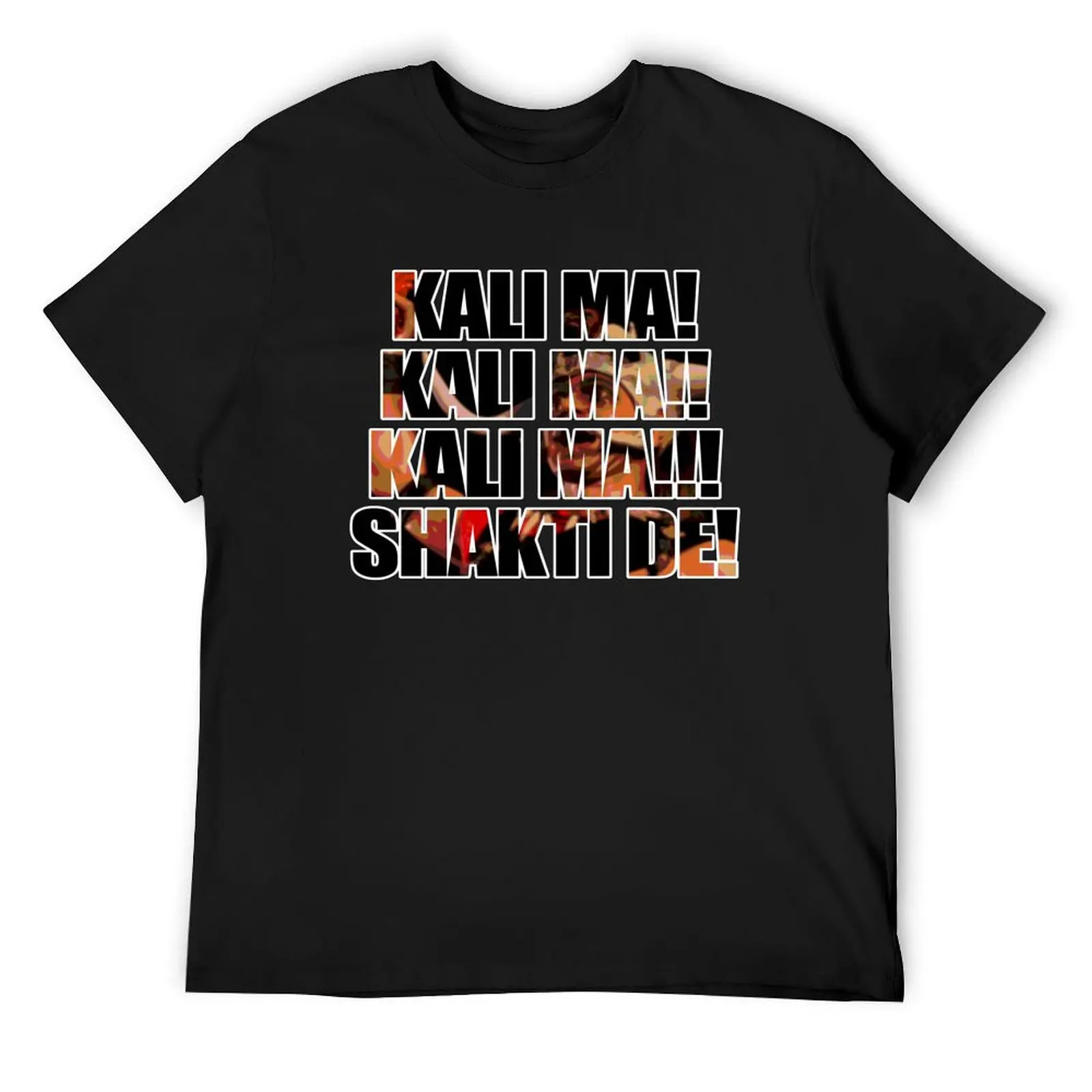 Kali Ma Shakti De! T-Shirt oversized graphic tee plus sizes Men's t-shirt